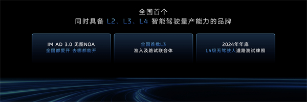 智己汽車邁入“直覺(jué)”智駕新時(shí)代 首個(gè)同時(shí)具備L2、L3、L4級(jí)智能駕駛量產(chǎn)能力的品牌